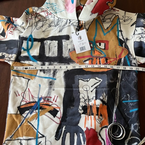 Basquiat "A-One" Unisex Hoodie Rome Pays Off - Picture 10 of 13